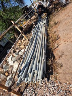 Free Sch 40 2" conduit pipe pvc must take all