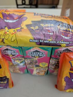 Pokémon TCG Booster Bundle & Mystery Power Box Lot