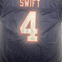 Custom Signed Autographed Jersey