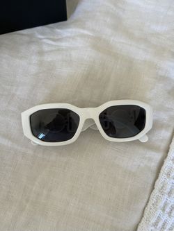 White Versace Sunglasses