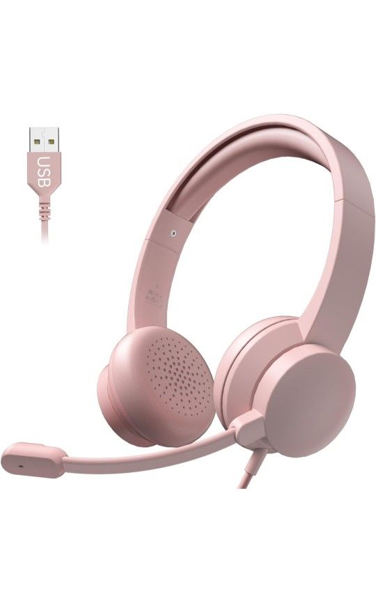 Pink Noise Canceling Headset