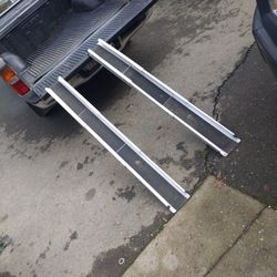 Foldable AlumiRamp- Lite Telescopic Wheelchair Ven, Track Channel Ramp,