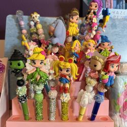 Disney Pens And Assorted Characters