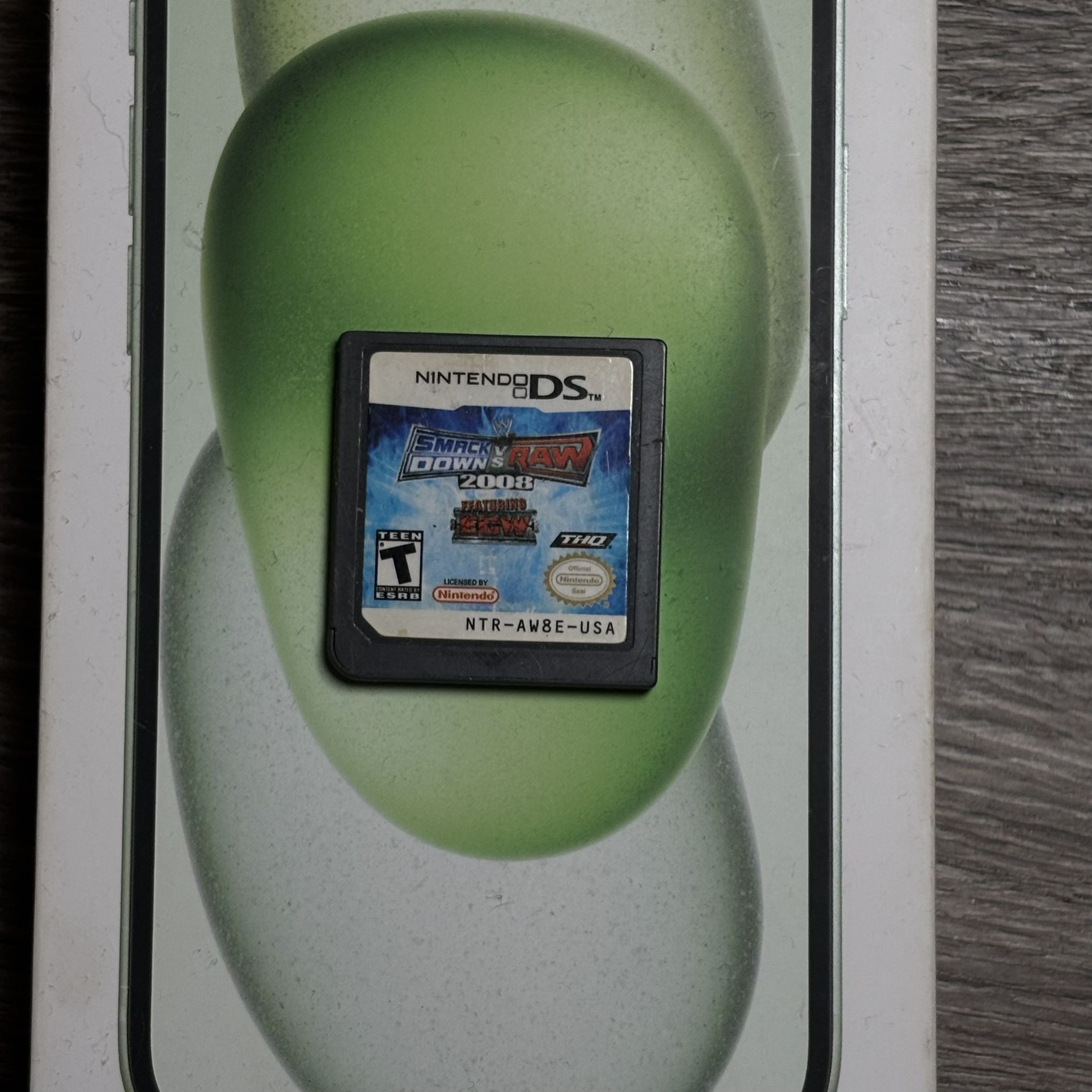 smackdown vs raw 2008 nintendo ds