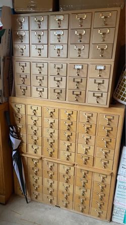 Card catalogs
