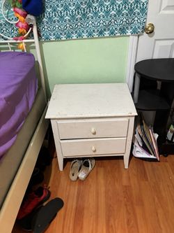 IKEA White Nightstand