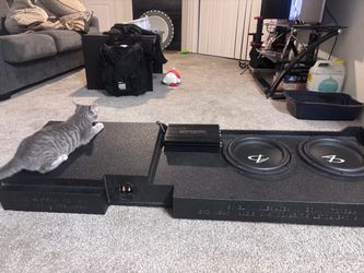 10”  Subs + Amp + Box