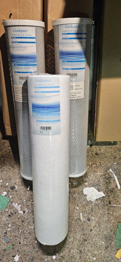 3 4.5x20 House Filtration Water Filters