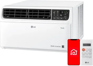 LG 6000 BTU Window Air Conditioner Energy Saving Dual Inverter