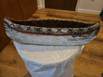 Birch Bark Canoe Souvenir