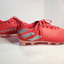 Adidas Nemesis Soccer Cleats Men's 12 Red Futbol Nemeziz Sport Shoes Messi