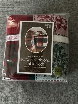 Christmas tablecloth