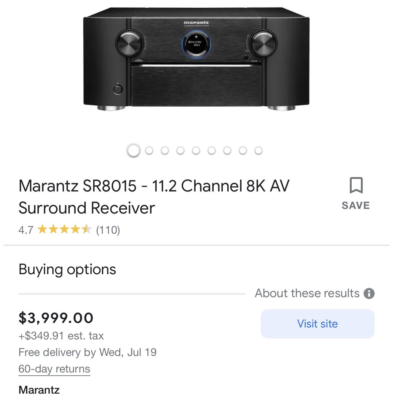 marantz 11.2 home theater system