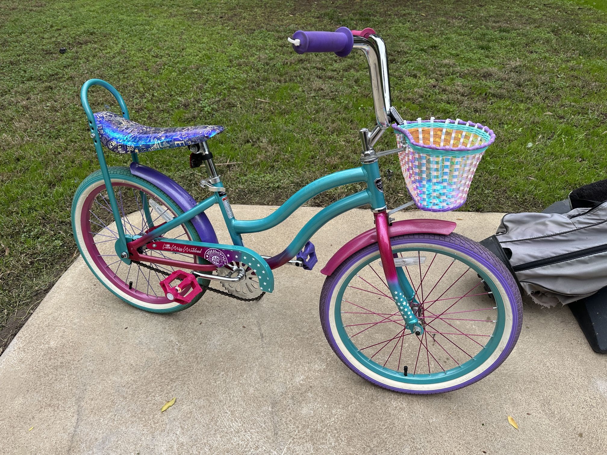 20" girl's littlemissmatched fearless bike 