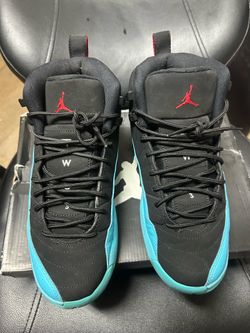 Jordan 12 gamma blue size 7y