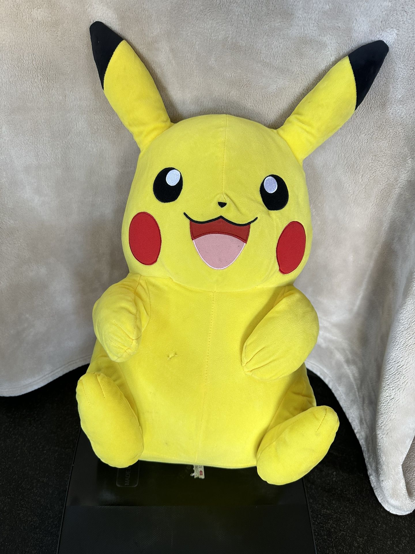 Large Pikachu Plushie
