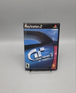 GT Gran Turismo 3 A-spec PS2 Sony PlayStation 2 With Manual