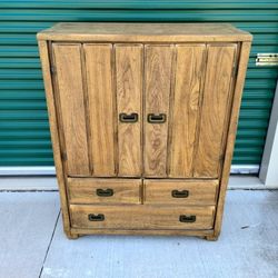 Vintage Drexel Heritage Campaign Style Gentlemans Chest - NICE! - $575