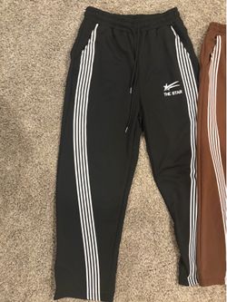 Star clothing 2 pc set of black and brown pants