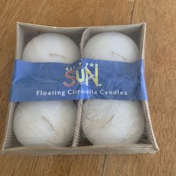 Floating Citronella Candles 