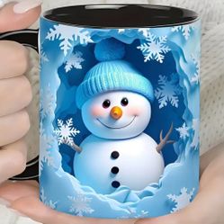 Snowman Coffee Cup