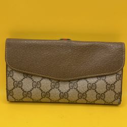 Gucci Monogram Vintage Wallet