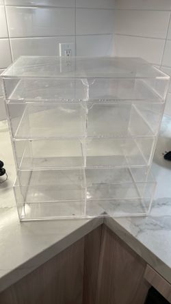 Clear Acrylic Organizer with Drawers