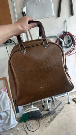 Leather Bowling Ball Bag (vintage)