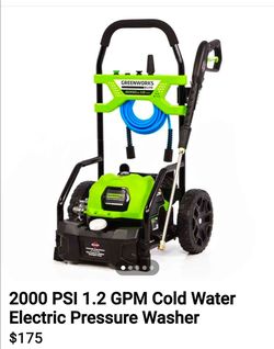 2000 PSI Rayobi elect POWER WASHER