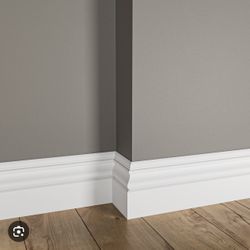 4 Inch Baseboard Moulding 16 Feet Longer