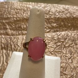 PINK QUARTZ RING