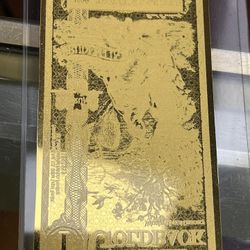 $1 Rare 24K 1/1000 Troy Ounce Gold Aurum Utah Goldback Note - Great Investment