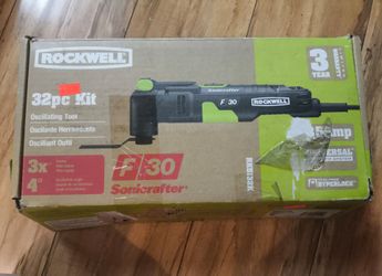 Rockwell Sonicrafter F30 Oscillating Multi-Tool – Works Great