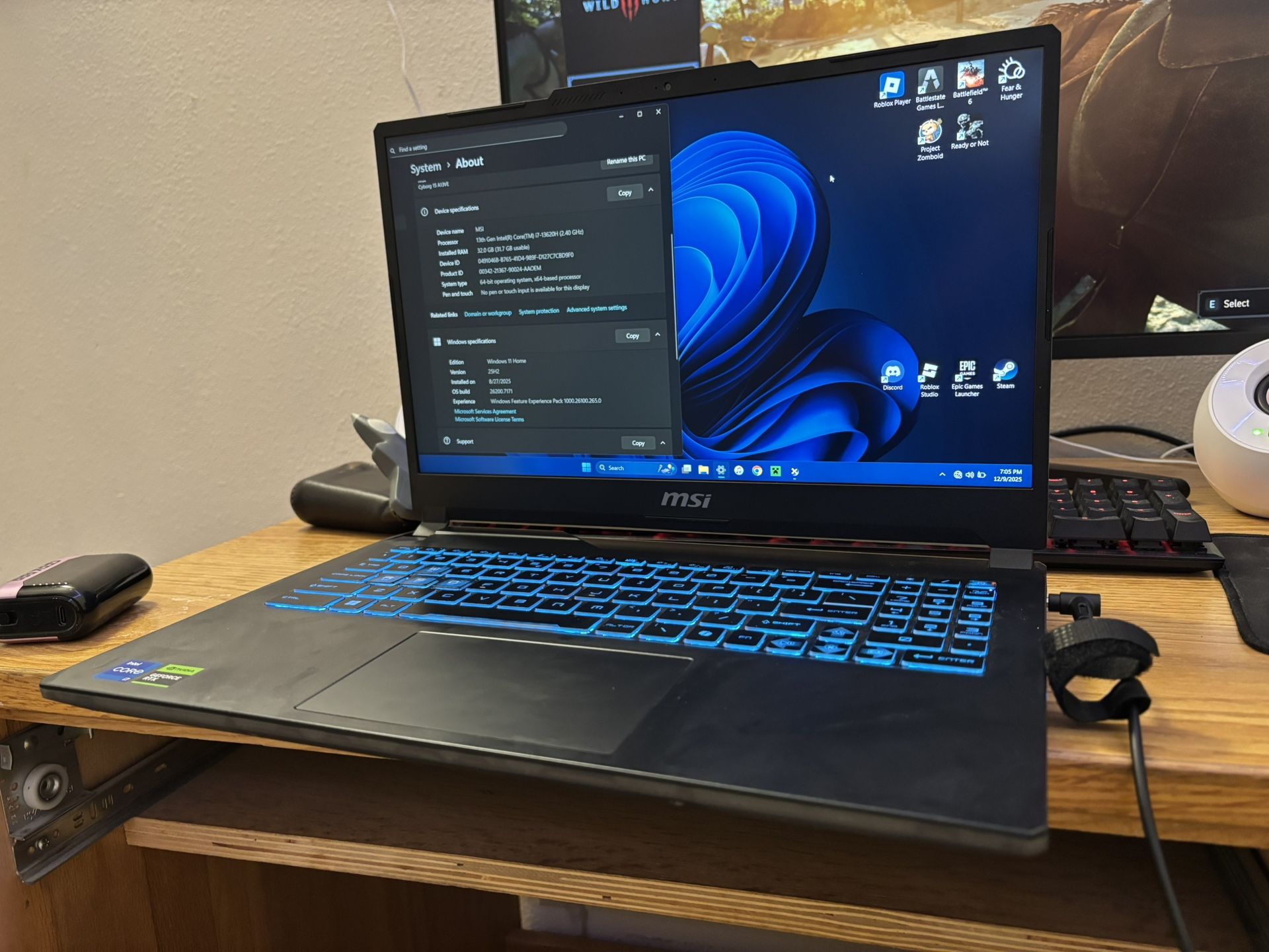 MSI Cyborg 15 A13V Gaming Laptop