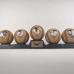 2005 SF Giants Legends Collectors Series Chevron Baseball Set - Mays McCovey MLB
