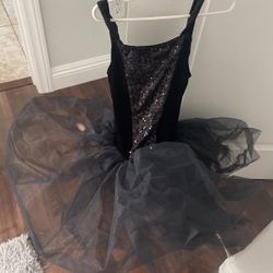 Black leotard Costume/Tutu