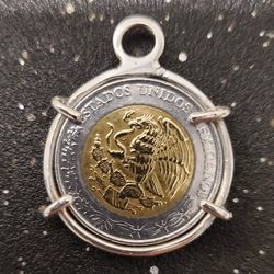 Silver Pezo Pendant