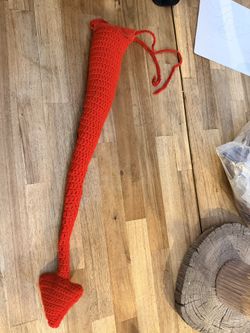 Halloween Crochet Devil Tail