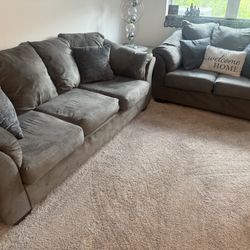 grey sofa set