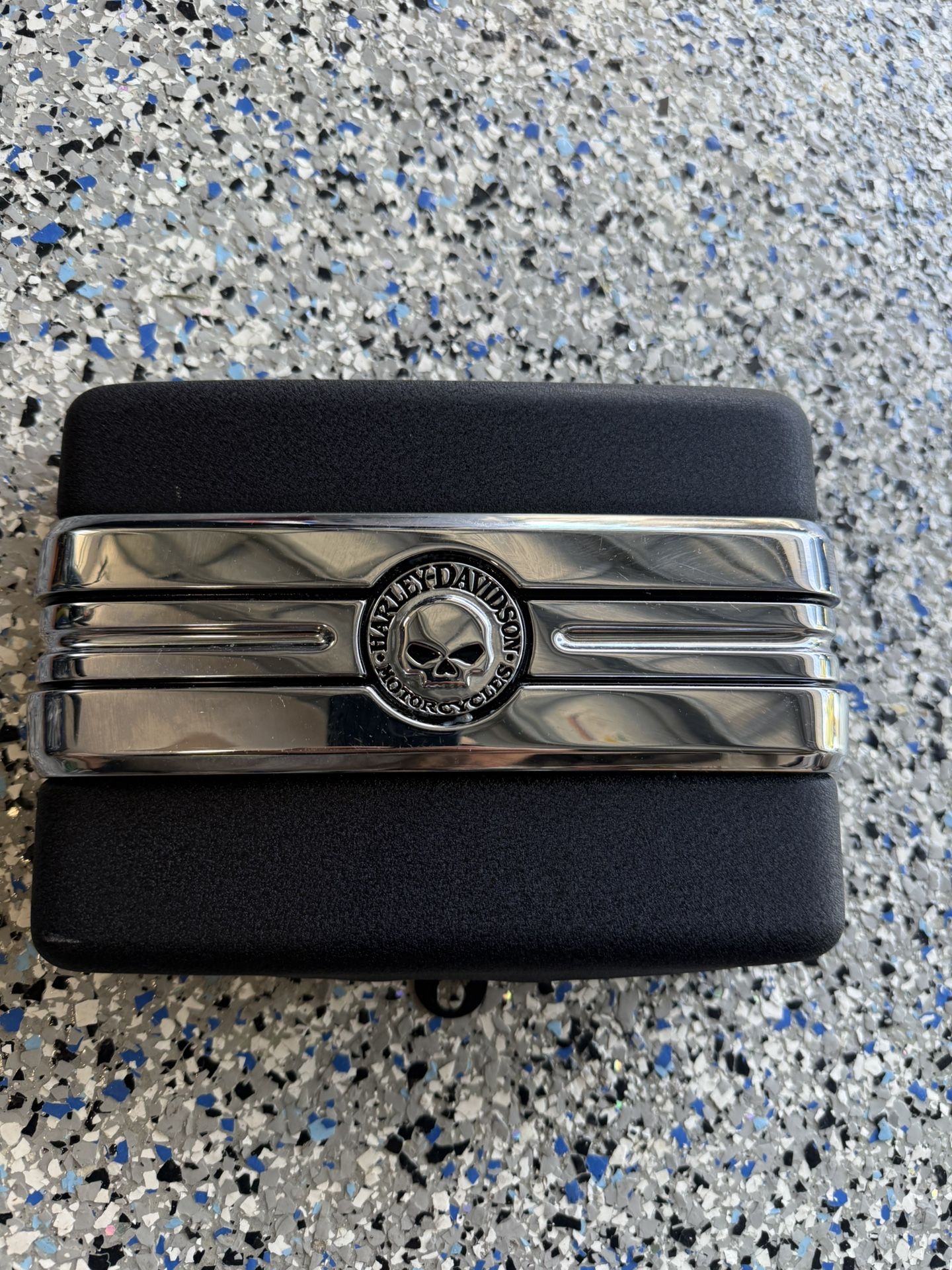 Harley Davidson Dyna Skull Battery Box Cover