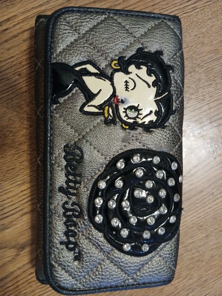 Betty Boop Tri-Fold Wallet