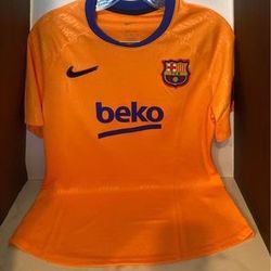 New Womens Nike  Barcelona Futbol/Soccer Jersey Sz Small