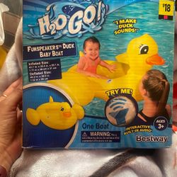 Fun speaker Duck Baby Boat