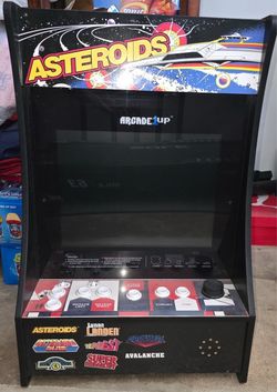 Arcade1up Partycade Asteroids Mini Arcade 8 games in 1 Tempest Warlords Gravitar