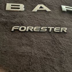 Subaru Forester Emblems OEM