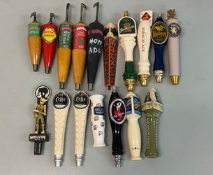 17 Various Tap Handles for Craft Beer Tap Handles Lot