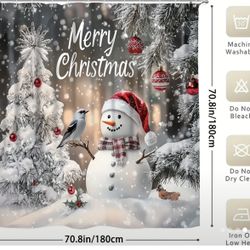 Christmas Shower Curtain