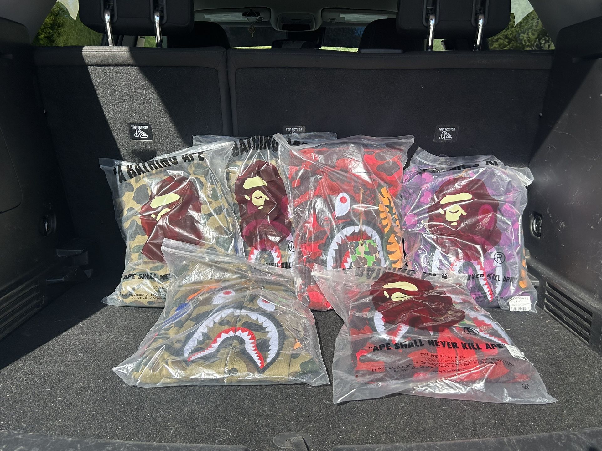 SHARK BAPE HOODIES