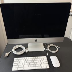 2017 21.5-inch iMac (4K, intel core i5, 3.4GHz, 8GB, Radeon Pro 560) 