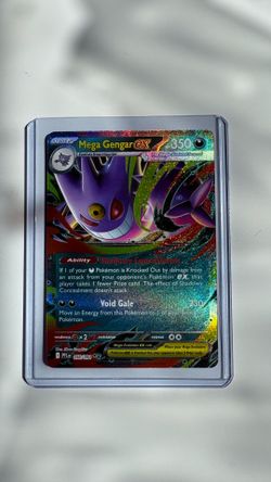 Mega Gengar EX 125/217 Ascended Heroes Pokemon Rare NM